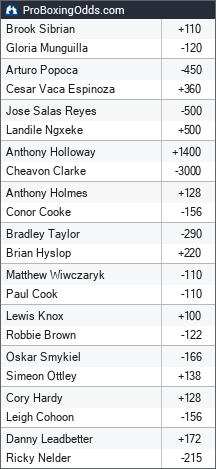 2025-12-13 odds - ProBoxingOdds