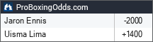 Jaron Ennis vs Uisma Lima odds - ProBoxingOdds