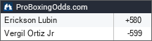 Erickson Lubin vs Vergil Ortiz Jr odds - ProBoxingOdds
