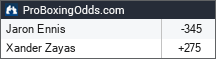 Jaron Ennis vs Xander Zayas odds - ProBoxingOdds